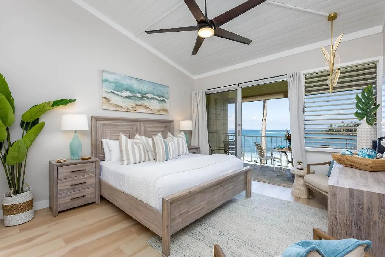 アパート Napili Shores A202 Of Studio Condo カハナ