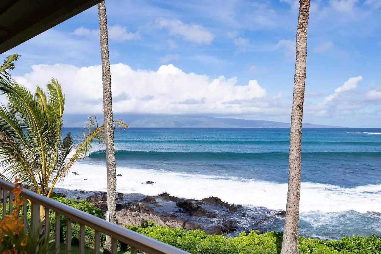 アパート Napili Shores A202 Of Studio Condo カハナ